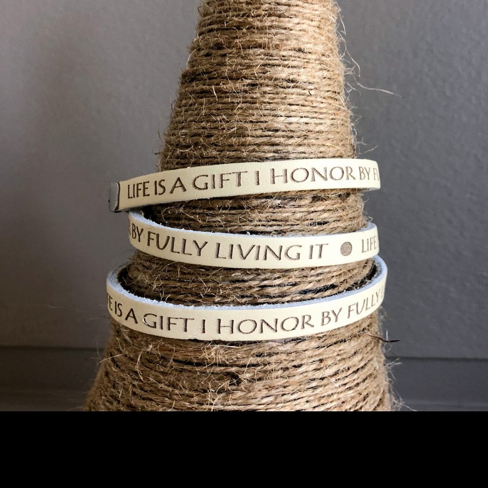 COPY - Stylish Leather Wrap Bracelet is Perfect G…
